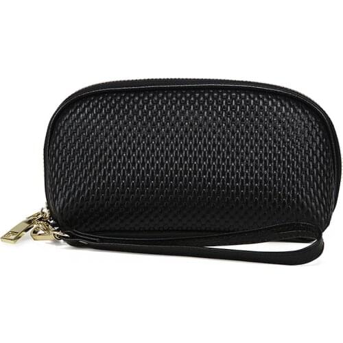 2021 New Women Handbag Female Clutch Lady Fashion Genuine Leather Wallet Girls Conch Shape Small Bag
