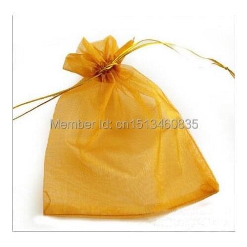 100pcs/lot CBRL organza gift bags&pouch, for ornament/wedding gift,Various colors,size customized,wholesale