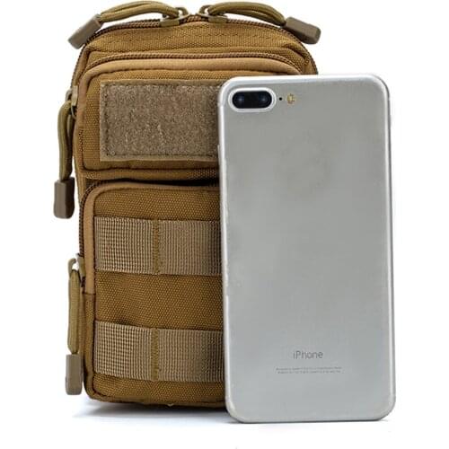 1000D Oxford Cloth Molle Tactical Waist Bag Wallet Outdoor Hunting Accessories Camping Nature Hiking Fishing Equipment CS Game