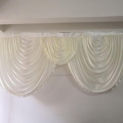 3M/6M Wedding Backdrop Decoration Set Curtain Swag Valance Event Party Birthday Photography Background Drapery Panels