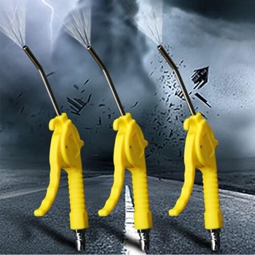 50MPa Air Blow Gun Orange Angled Nozzle Plastic Handle Air Duster Spray blow gun