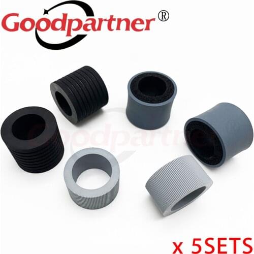 5X 3601C002 3601C002AA 8262B001AA 8262B001 Exchange Roller Tire for Canon imageFORMULA Scanner DR G2090 G2110 G2140 G1100 G1130