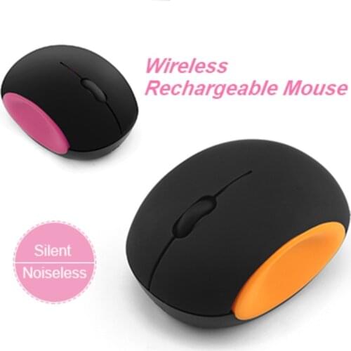 CHYI Wireless Ergonomic Mini Computer Mouse Rechargeable Silent 3d Optical Usb Mause Portable Cute Noiseless PC Mice For Laptop