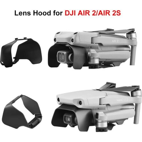 Lens hood Protector Sun Shade for Mavic Air 2 Lens Glare Shield Shade Anti Flare for DJI Mavic Air 2 Drone Accessories