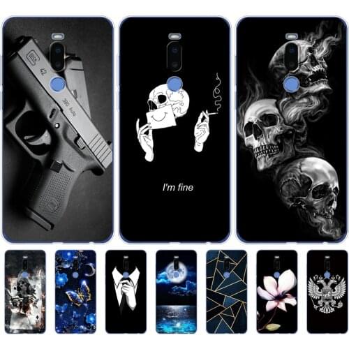For Meizu X8 Case Silicon Soft TPU Phone Cover Case Painting Funda for Meizu X 8 MeizuX8 Clear Coque Bumper