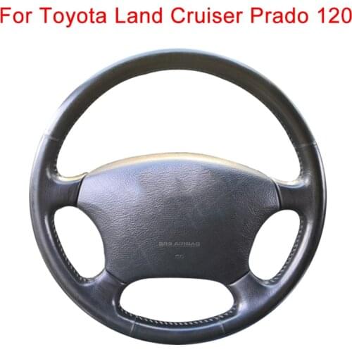 Customize Car Steering Wheel Cover For Toyota RAV4 1998-2003 Celica 1998-2005 Corolla (US) 2003 Leather Braid For Steering Wheel