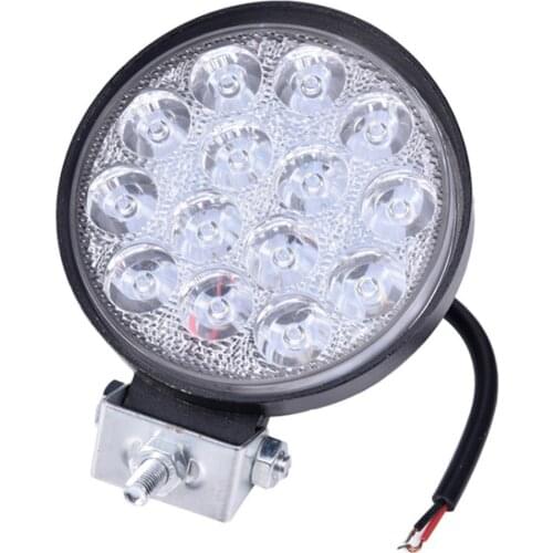 42W car led work light engineering headlights modified off-road roof forklift lights bright portable lights