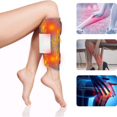 Leg Massager Pair Wireless With Smart Air Compression Controlled Heating Calf Massage Electric Relief Muscle Pain Relax