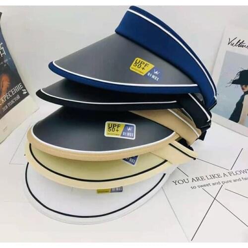 Sun Visor Hat Beach Clear Cap Outdoor UV Protection Sun Hats for Women Men Girls Adjustable Sport Cap