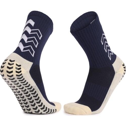 Fitness Sport Cushioned Socks Non Slip Grip For Basketball Soccer Ski Cycling Running Athletic Socks