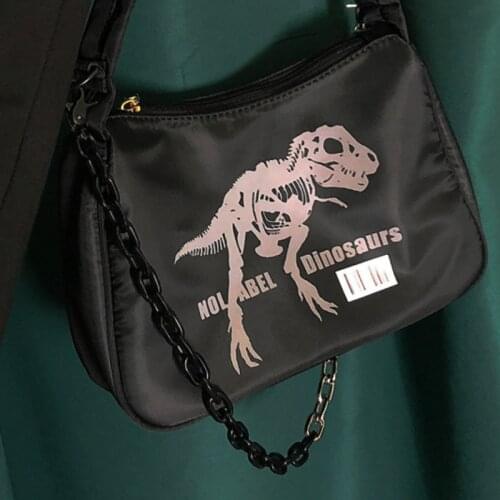 Reflective Jurassic design Simplicity sense underarm bag gradient chain bag 2020 new louie vuiton