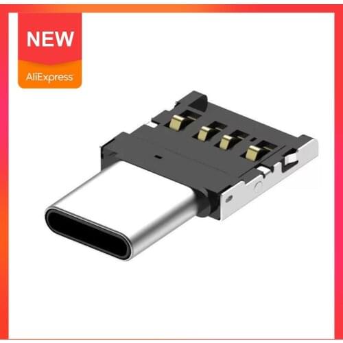 USB 3.1 Type-C USB-C Connector Type C Male to USB Female Converter Tablet U Drive Phone Disk Adapter For Android OTG Flash V0E8