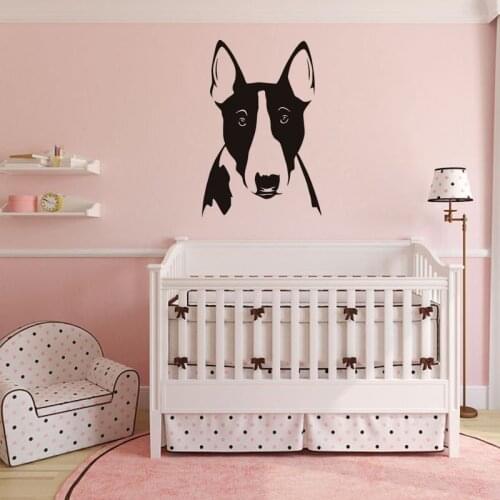 Bull Terrier Avatar vinyl wall decal home decor living room bedroom diy art wallpaper removable wall stickers
