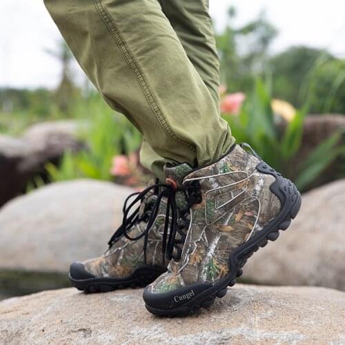 Winter Waterproof Tactical Boots Men Big Mountain Hiking Boots Outdoor Combat Shoes Trekking Sneakers Man Hiking Hunting Boots
