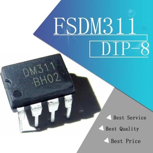10PCS/lot FSDM311 DIP-8 DM311 DIP8 LCD management chip switch IC