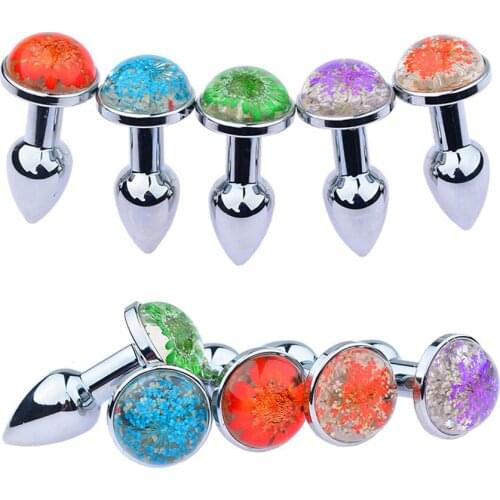 Stainless Steel Butt Plug Anal Beads Crystal Jewelry Heart Stimulator Sex Toys Dildo Anal Plug Gay Sex Products Anal Sex Shop