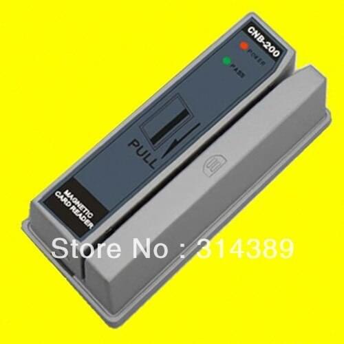 ATM self-service booth magnetic bar credit debit card access control