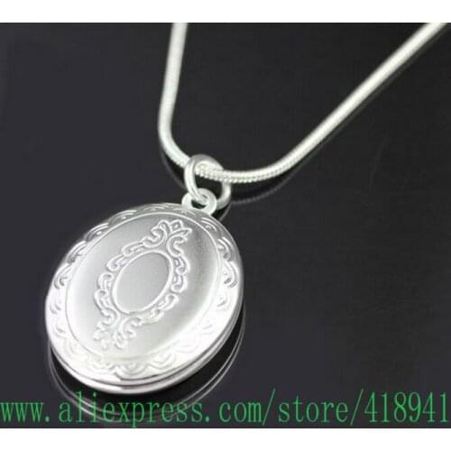 Free Shipping silver plated Necklace, Free shipping silver plated fashion jewelry /ccyakufa dpiamgpa P359
