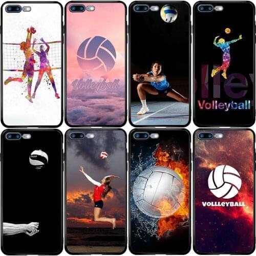 Phone Case for Xiaomi Redmi Note 10 9 9S 9A 8 8T 7 6 7A 6A 5A 5 A1 A2 A3 Pro Max Plus Lite Love Volleyball