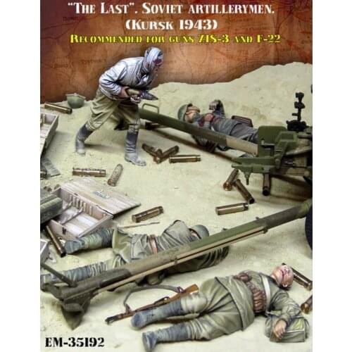 1/35 Resin Model Figure GK, Unassembled and unpainted kit