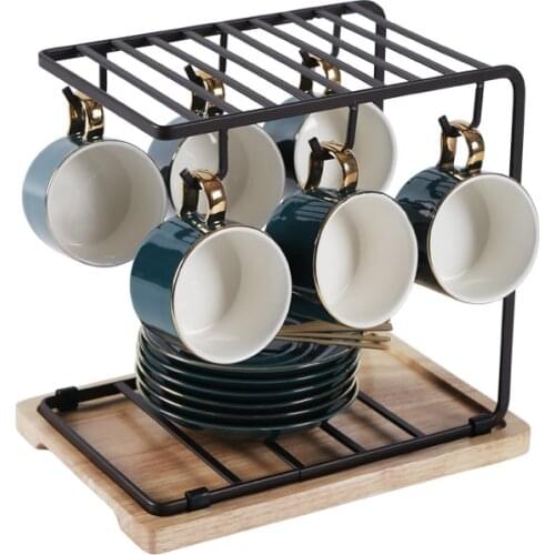 Coffee cup exquisite ceramic European style small luxury home simple Nordic ins afternoon tea set coffee utensils