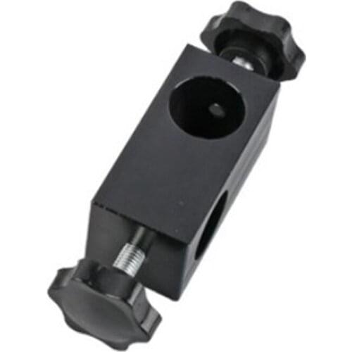Microscope Video Camera 360 Degree Universal Multi-Axis Adjustment Metal Arm Bracket Diameter 25mm Connection Adapter