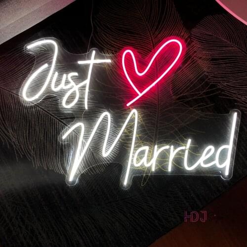 Custom LED Neon Sign Suitable For Bride Home Hotel Hall Wedding Propose Party Wall Lighting Decor Creative Gift