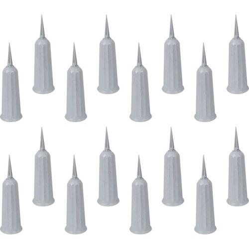 12 Pcs Flower Implement Grave Cone Vases Cemetery Memorial Accessories