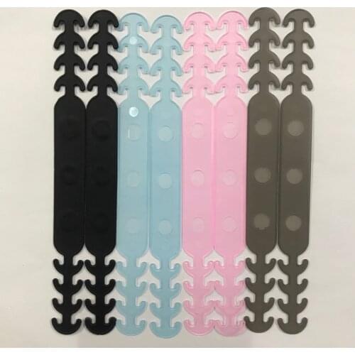1pcs Adjustable Anti-slip Silicone Mask Ear Grips salvaorejas mascarillas Extension Hook Masks Buckle Holder attache masque