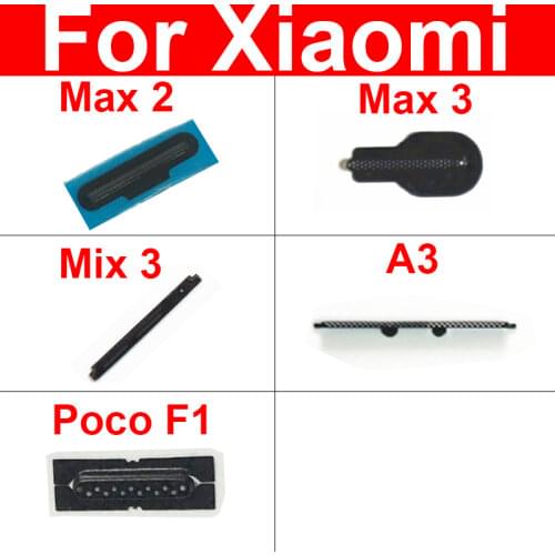 Earpiece Speaker Mesh Anti-dust For Xiaomi Mi Pocophone F1 Poco F1 EarSpeaker Dust-proof Grill Net For Xiaomi Mi Max 2 3 Mix 3