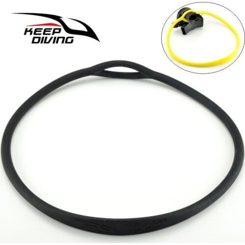 Scuba Diving Silicone Necklace Second Stage Mouthpiece Holder Regulator Accessories Gears Soft and Durable Silicone