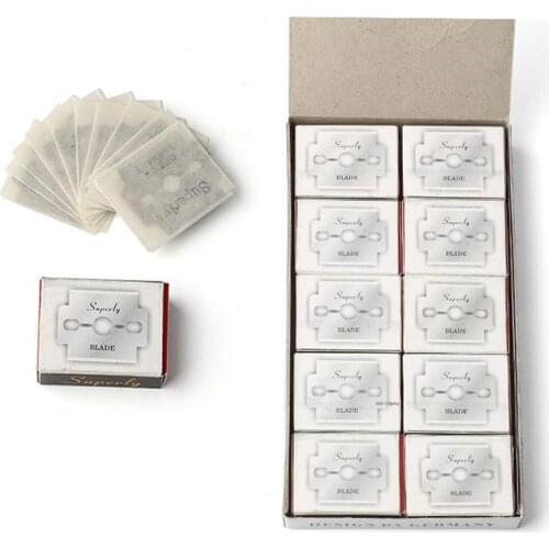 100Pcs Stainless Steel Replacement Blades for Foot Callus Remover Hard Skin Remover Hand Foot File Foot Care Pedicure Machine