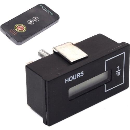 Excavator Timer Hour Meter Adjustable Time Remote Excavator Accessories With Remote Control For For Daewoo Hyundai Doosan DH55