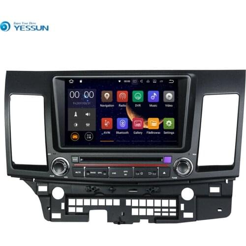 Yessun For Mitsubishi Lancer 2007~2015 Android Multimedia Player System Car Radio Stereo GPS Navigation Audio Video