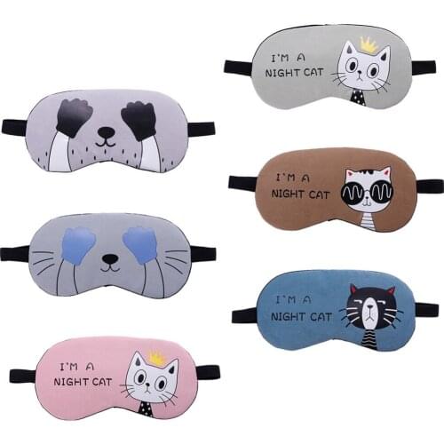 1PC Sleep Rest Eye Mask Padded Shade Cover Travel Relax Aid Blindfolds Eye Care Beauty Tool #280205