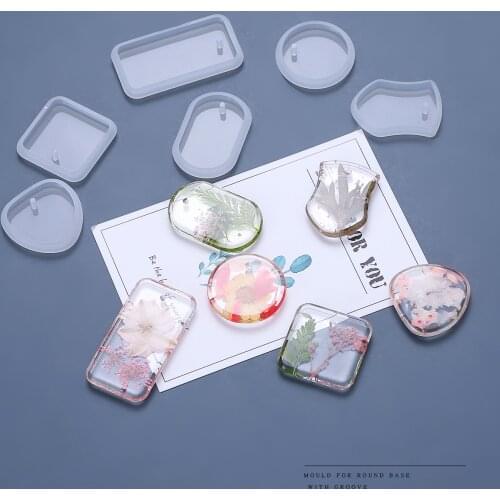 Resin DIY Mold Holiday Decoration Christmas Light Card Christmas Pendant Tree Listing Silicone Mold Bedroom Christmas Party