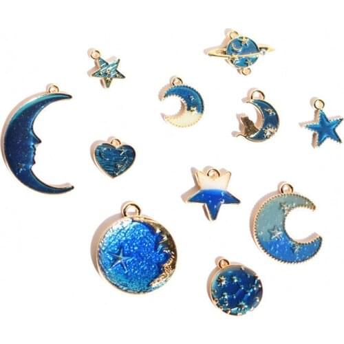 10pcs KC Gold Plated 12 Chinese Zodiac Pendant Charms Metal Alloy Accessories For Jewelry Making