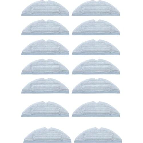 14Pcs Replacement Mop Cleaning Cloth for Roborock S7/T7 Plus Robot Vacuum Cleaner Spare Parts