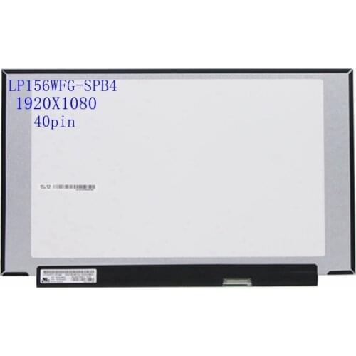15.6 inch Lcd display Screen matrix LP156WFG-SPB4 FHD 1920X1080 40pin