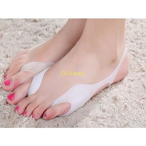 300pairs/lot Silicone Pedicure Gel Foot Toe Pad Separator Big toe small toe Valgus Hallux valgus orthotic device orthopedic