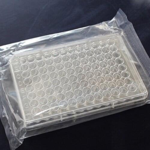5pcs/lot Laboratory analysis Disposable Plastic Polystyrene Petri Dishs 96well,Sterile , diameter 6.8mm