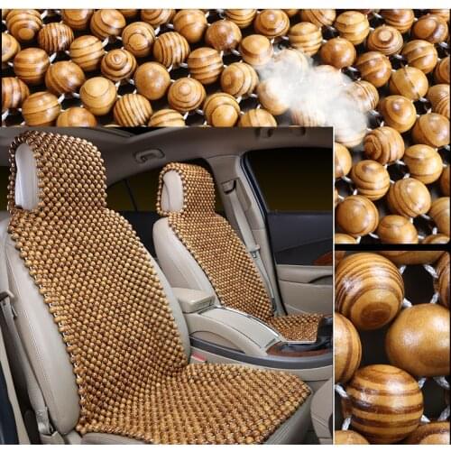 Olive wood beads car seat cover bamboo mat cushion summer car wood bead big seat cushion multiple choice