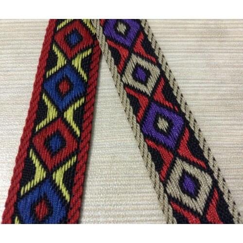 FREE SHIPPING 1.5cm exquisite jacquard nations style ribbon,ethnic style webbing,XERY14117