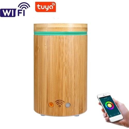 Free shipping 160ml TUYA APP oil diffuser fragrance air humidifier SPA mist fogger
