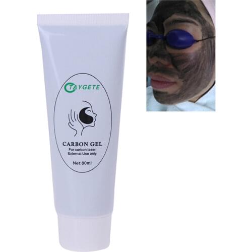 80ml Safe Carbon Cream Gel for Laser Skin Rejuvenation Skin Whitening Skin Deep Cleaning Moisturizing Face Cream Skin deep Care