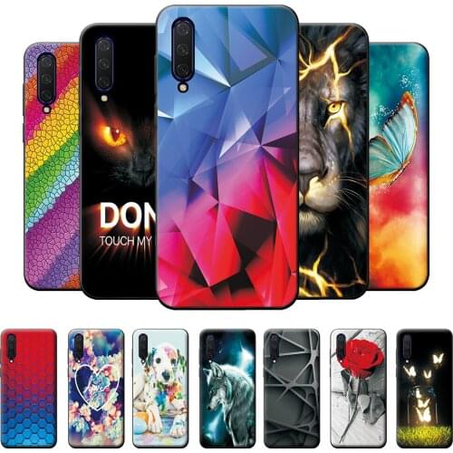 Case For Xiaomi Mi A3 Case Cover For Xiaomi Mi A3 Shockproof Silicone Phone Bumper For Xiaomi Mi A3 Xiaomi Mi A3 Cute Case 6.09