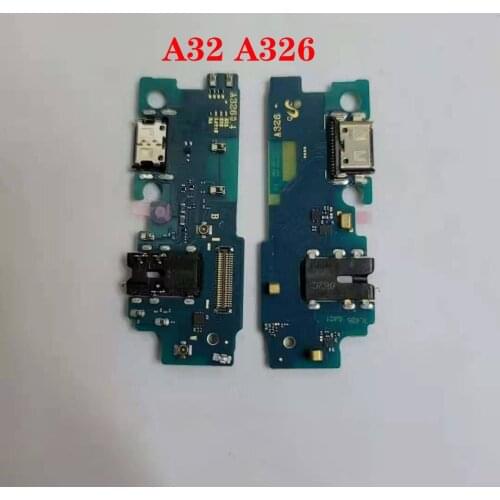 For Samsung Galaxy A32 A326 Original USB Charger Charging Port Ribbon Flex Cable USB Dock Connector Board