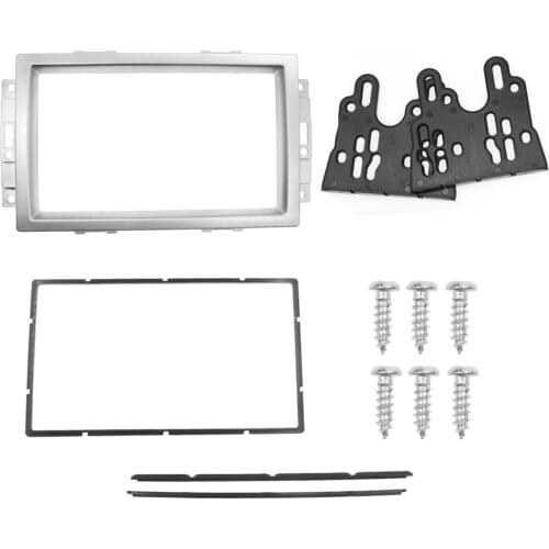 Double DIN For Chrysler 300C ABS Plastic Panel Frame Car Radio Fascia 173*98/178*100/178*102mm DVD Player Plate Trim Kit