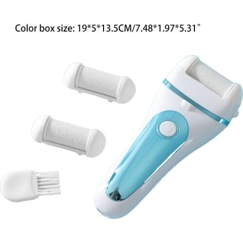 Electric Foot Callouses Dead Skin Remover Painless Shaver Electronic Callus Kit Pedicure Tools for Cracked Heels