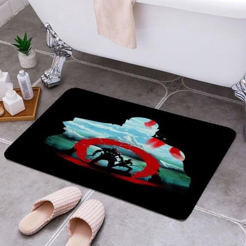 Father and Son Adventure 3D Print Doormats Rectangle Non-Slip DoorMat Bedroom Kitchen Entrance Print Door rugs Dropshipping